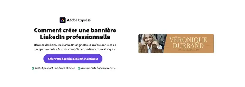 Comment faire une bannière LinkedIn