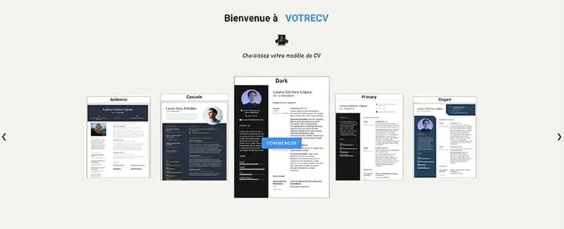 Exemple de CV simple