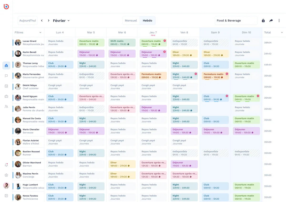 logiciel pour gerer ses extras trouver des renforts ou organiser ses habitues